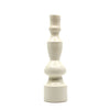 Candlestick IV (White Earthenware)