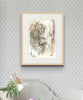 Climbing Hydrangea (Original Framed Painting)