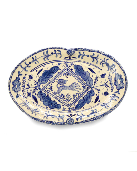 Decorative Platter (Dog 1885)