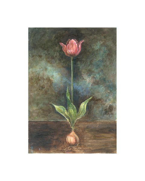 Dutch Tulip (Original Painted Panel)