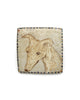 Golden Hound (Handmade Tile)
