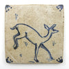 Jumping Deer (Handmade Tile)