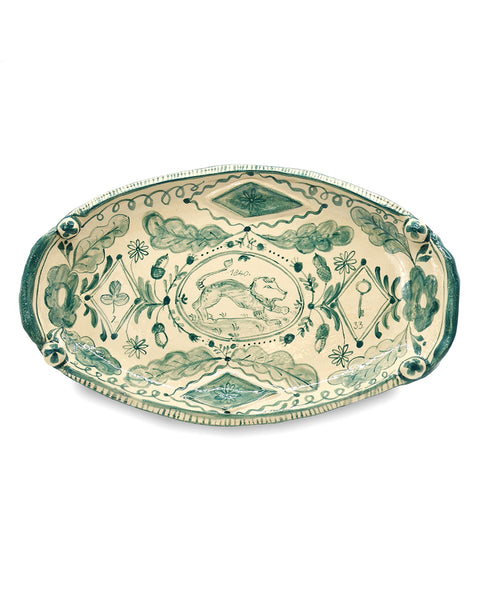 Decorative Platter (Lion & Symbols)