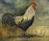 Norfolk Grey Rooster (Very Large Hand Painted Tray)