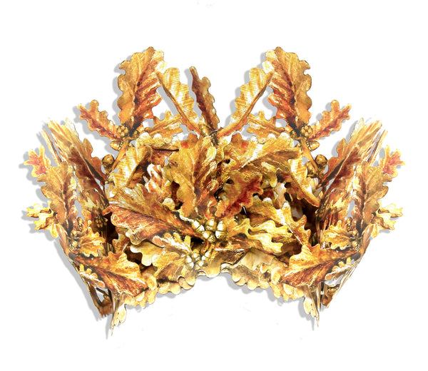 Golden Oak Leaf (Pop Out Crown) – THE SHOP FLOOR PROJECT ltd