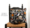 The Quilt of Insects, Birds & Two Squirrels Cushion Cover