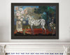 Spotted Horse (Original Framed Painting)