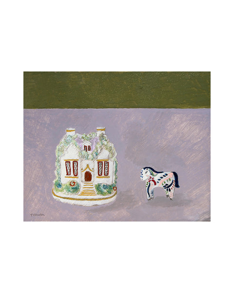 Staffordshire House (Original Framed Painting)