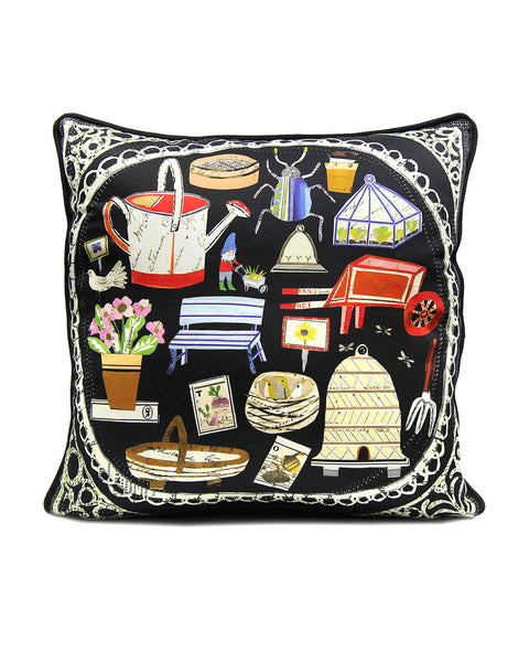 The Quilt of the Garden Cushion