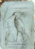 White Egret (Original Framed Painting)