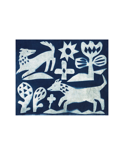 The Pack (Original Cyanotype Framed)