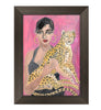 Josephine Baker & Cheetah (Print)