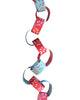 PAPER CHAIN GARLAND KIT: MISTLETOE (Sky & Berry)