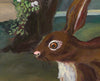 Hare and Cabbage (Original Framed Painting)
