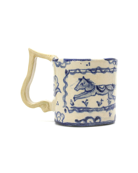 Horse and Clouds Cup (Yellow)