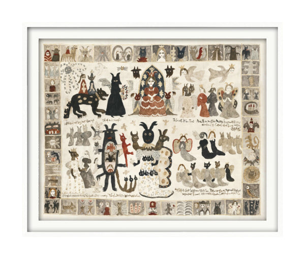 Mythology (Original Framed Painting)