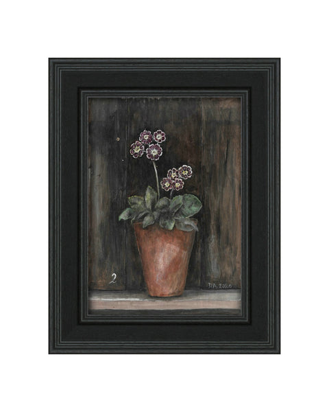 Auricula No.2 - Original Framed Painting