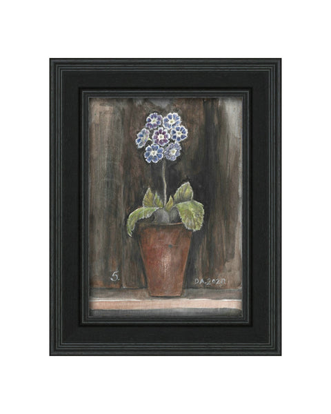 Auricula No.5 - Original Framed Painting