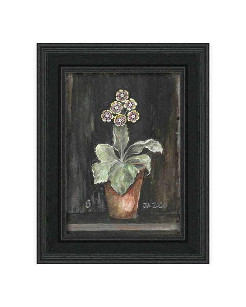 Auricula No.8 - Original Framed Painting