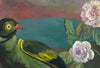 Parrot with Pears (Original Framed Painting)