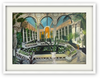 OIL PAINTING | Palm House with Water Lilies