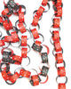 PAPER CHAIN GARLAND KIT: Star Swag (Red Earth & Midnight)