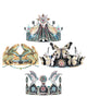 FRESCO POP OUT CROWNS (SET OF 4)