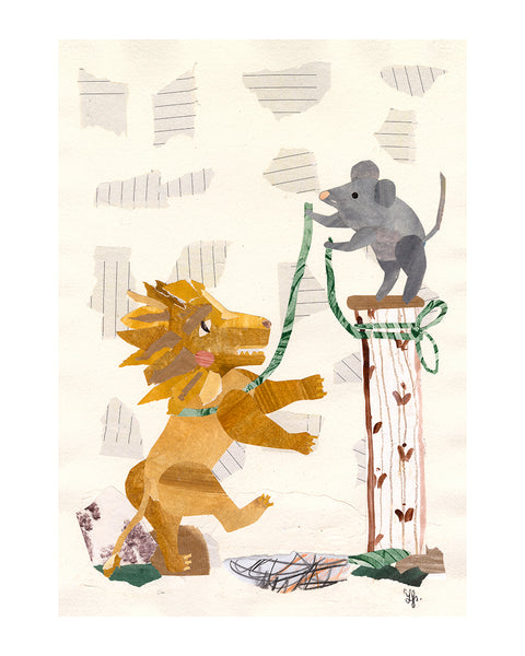 The Lion and the Mouse II (Limited Edition Print)
