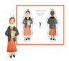 FABRIC FOLK KIT: Virginia Woolf