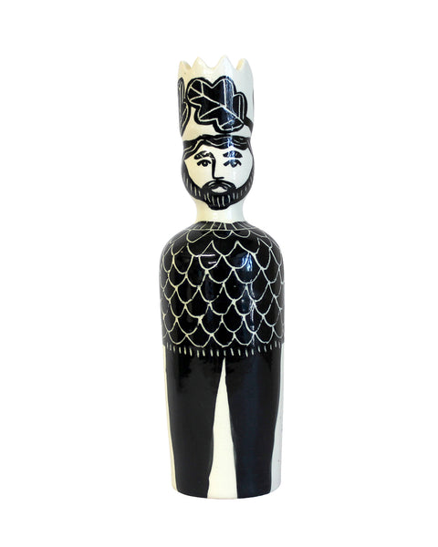 The King (Monochrome) Candle Holder
