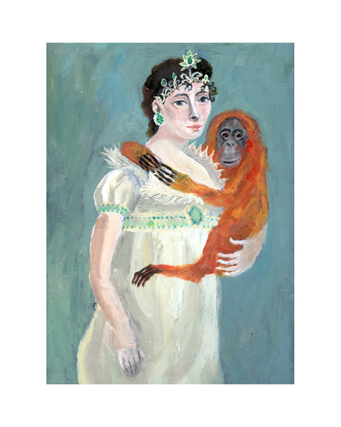 Empress Josephine & Orangutan (Print)