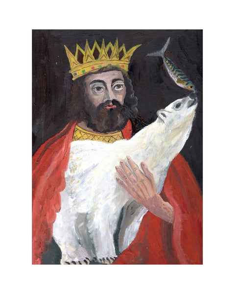 King John & Polar Bear (Print)