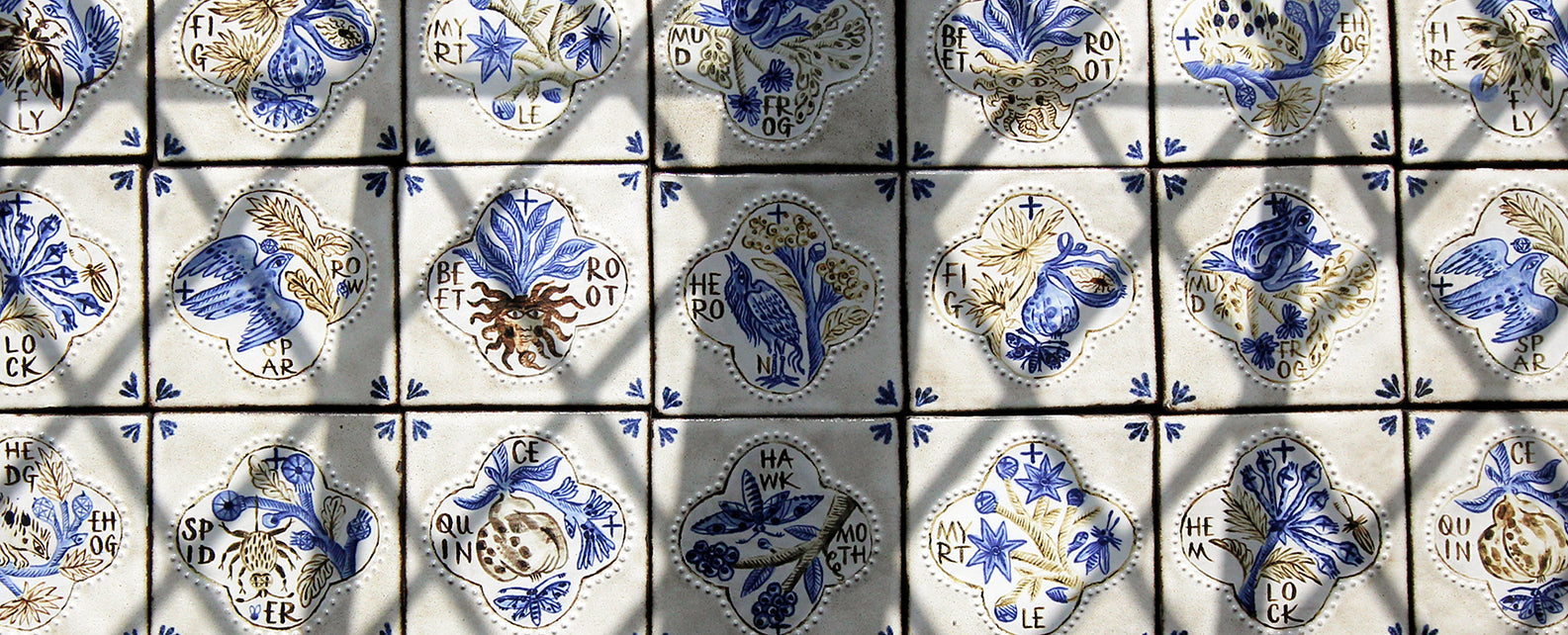 APOTHECARY TILES | FIONA BIDDINGTON