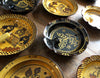 Slipware Candle Sconce (Leaves I)