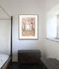 Bess of Hardwick Hall (Gilded) (Original Framed Collagraph)
