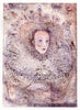 Elizabeth I (Plaster) (Original Framed Collagraph)