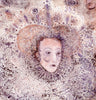 Elizabeth I (Plaster) (Original Framed Collagraph)