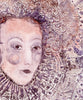 Elizabeth I (Plaster) (Original Framed Collagraph)