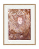Elizabeth I (Rust) (Original Framed Collagraph)