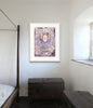 Elizabeth I (Indigo) (Original Framed Collagraph)