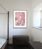 Elizabeth I Rainbow & Serpent (Verdigris) (Original Framed Collagraph)