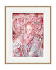 Elizabeth I Rainbow & Serpent (Verdigris) (Original Framed Collagraph)