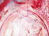 Elizabeth I Rainbow & Serpent (Plaster Pink) (Original Framed Collagraph)