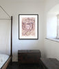 Bess of Hardwick Hall (Plaster) (Original Framed Collagraph)