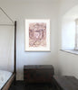 Bess of Hardwick Hall (Plaster) (Original Framed Collagraph)