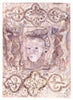 Bess of Hardwick Hall (Plaster) (Original Framed Collagraph)