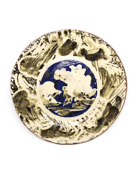 Rain Storm III (Handmade Plate)
