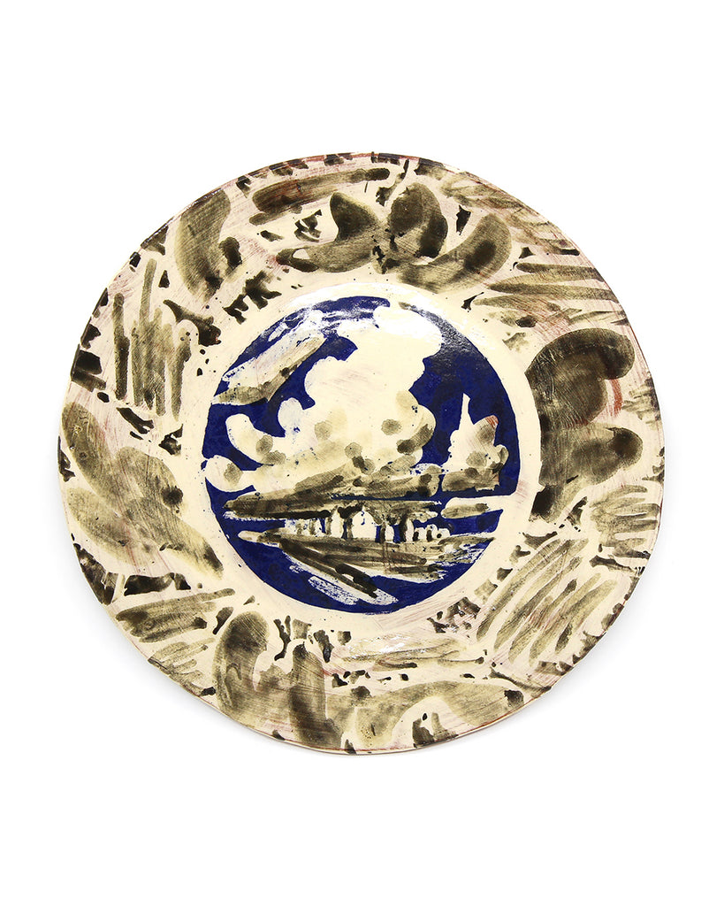 London Sky II (Handmade Plate)