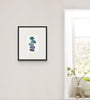 Blue Stone Stack IV (Original Framed Watercolour)