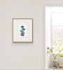 Blue Stone Stack IV (Original Framed Watercolour)